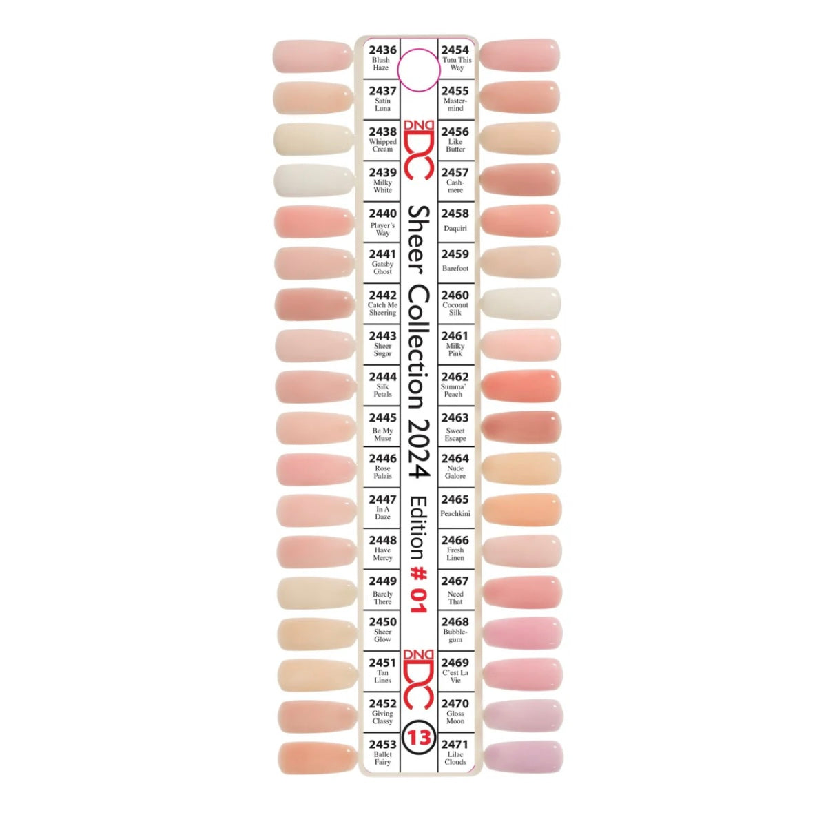 DND DC Color Swatch #13 (2436 - 2471)